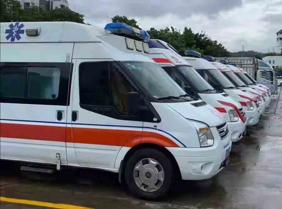宁安市专业救护车转院